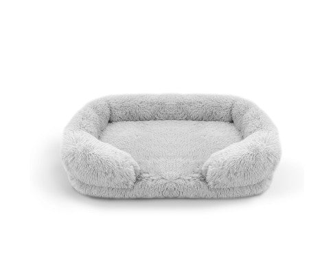 Dog Pet Warm Soft Plush Nest Comfy Kennel Sleeping Calming Bed Memory Foam XXL