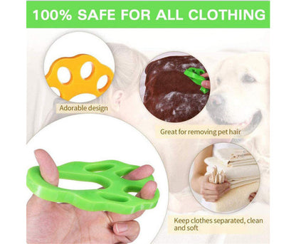 2Pcs Pet Hair Remover Floating Fur Catcher Laundry Lint Dog Cat Washing Machine