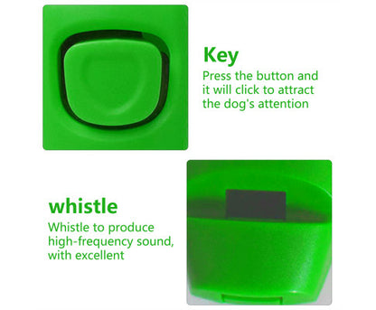 Pawfriends 1PC Dog Training Whistle Pet Clicker Pet Dog Trainer Assistive Guide Dog Aid