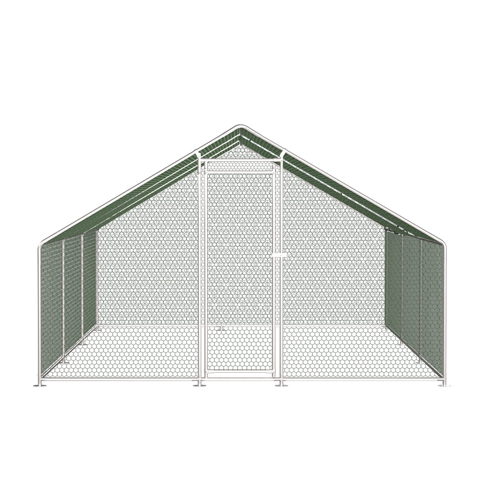 i.Pet Chicken Coop Cage Run Rabbit Hutch Large Walk In Hen Enclosure Cover 3x6m