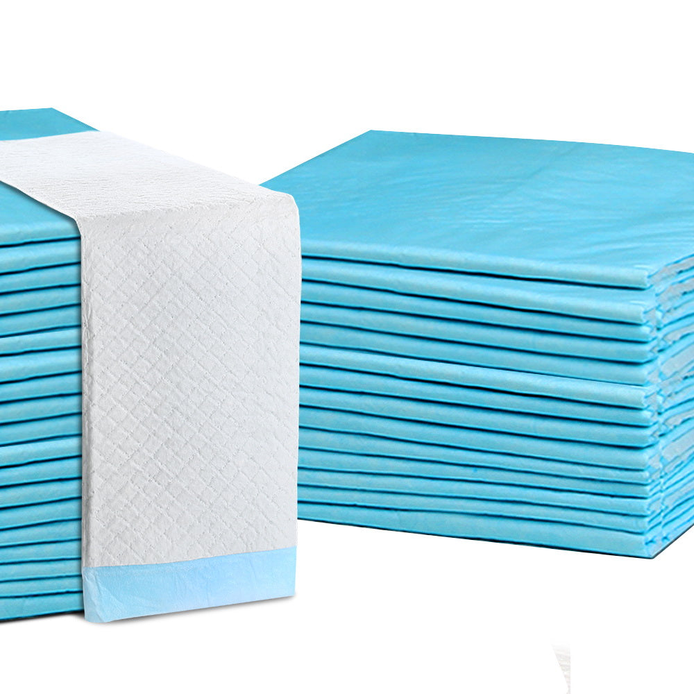 200pcs Puppy Dog Pet Training Pads Cat Toilet 60 x 60cm Super Absorbent Indoor Disposable