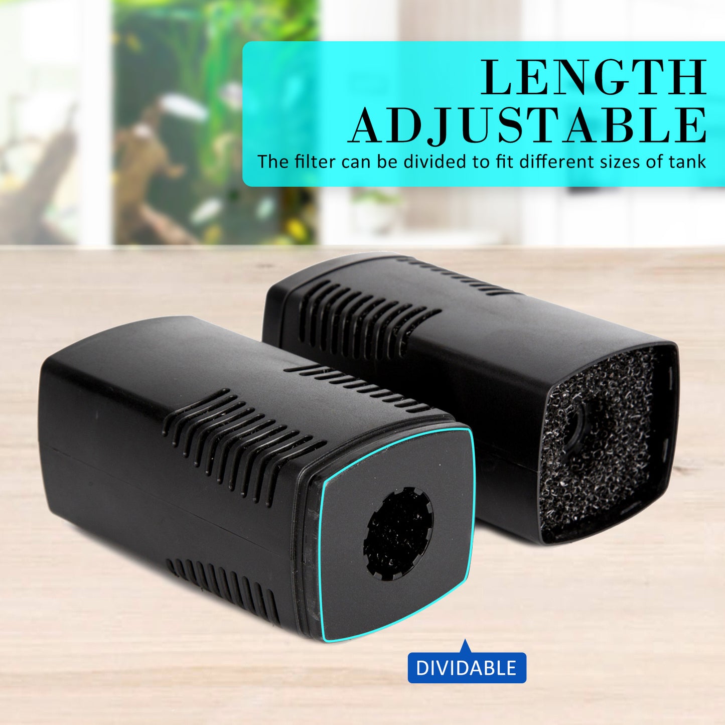 Dynamic Power Aquarium Submersible Filter 1200L/H 22W 1.6m Pond Pump