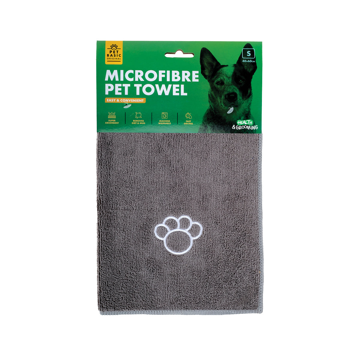 Pet Basic 24PCE Microfibre Towels Super Absorbent Fast Drying 40 x 60cm