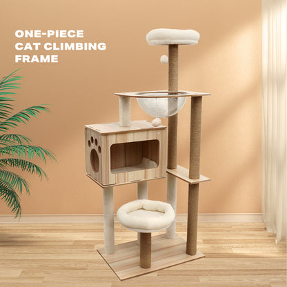 Cat Tree Scratching Post Trees Scratcher Tower Condo House Furniture